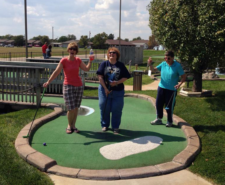 Mini Golf Team Mini Golf Players